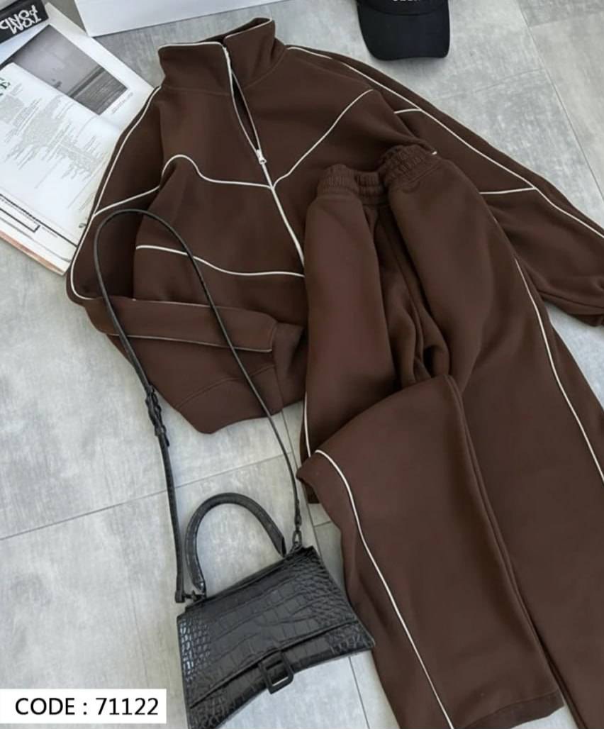 ست بامبر و شلوار بگ دخترانه و زنانه پارچه دورس داخل کرک حراجی آخر فصل